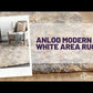 Anloo Modern White Area Rug