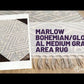 Marlow Bohemian/Global Medium Gray Area Rug