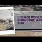 Loenzo Modern Charcoal Area Rug