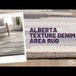 Alberta Texture Denim Area Rug