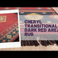 Cheryl Transitional Dark Red Area Rug