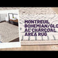 Montreuil Bohemian/Global Charcoal Area Rug
