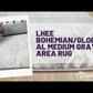 Lhee Bohemian/Global Medium Gray Area Rug