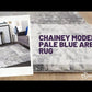 Chainey Modern Pale Blue Area Rug
