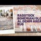Radstock Bohemian/Global Denim Area Rug