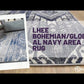 Lhee Bohemian/Global Navy Area Rug
