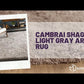 Cambrai Shag Light Gray Area Rug
