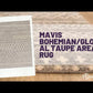 Mavis Global Taupe Area Rug