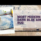 Niort Modern Dark Blue Area Rug