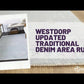 Westdorp Traditional Denim Area Rug