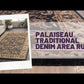 Palaiseau Traditional Denim Area Rug