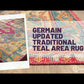 Germain Traditional Teal Area Rug