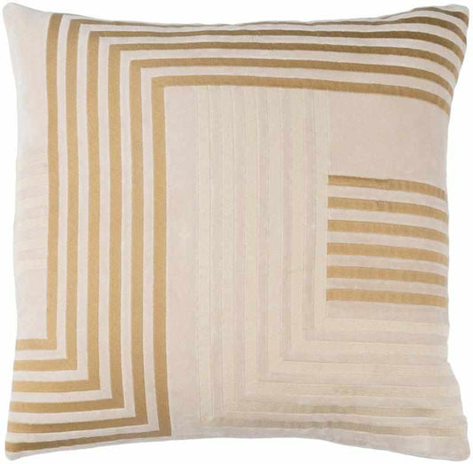 Eede Beige Pillow Cover