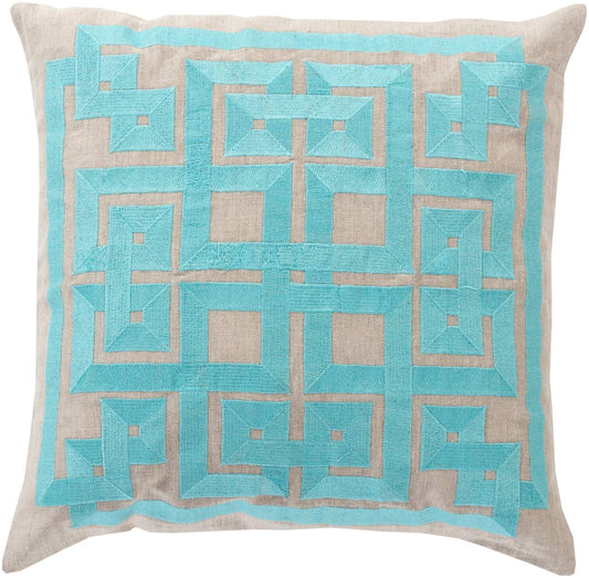 Veldzicht Sky Blue Pillow Cover