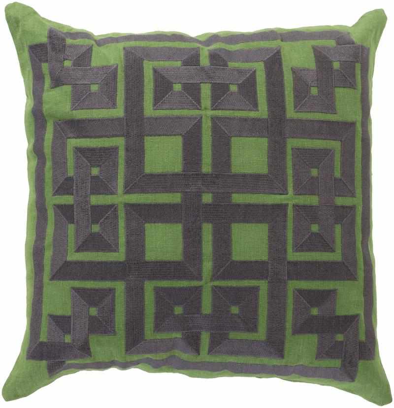Veldzicht Dark Green Pillow Cover
