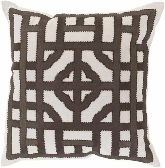 Vuilpan Dark Brown Pillow Cover
