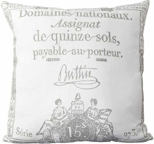 Westkerke Cream Pillow Cover