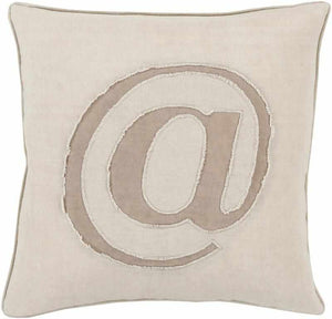 Laareind Taupe Pillow Cover