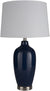Mariazell Traditional Navy Table Lamp