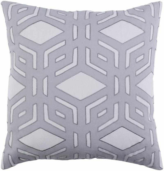 Leersum Medium Gray Pillow Cover