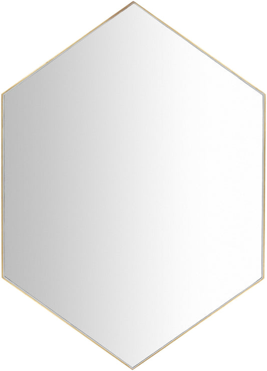 Heurne Modern Gold Wall Mirror