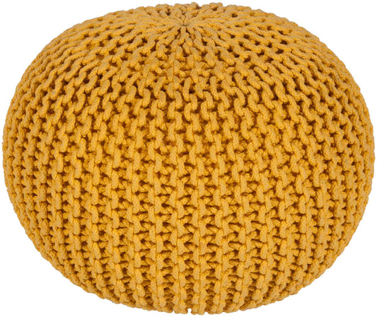 Harmannsdorf Bright Yellow Pouf