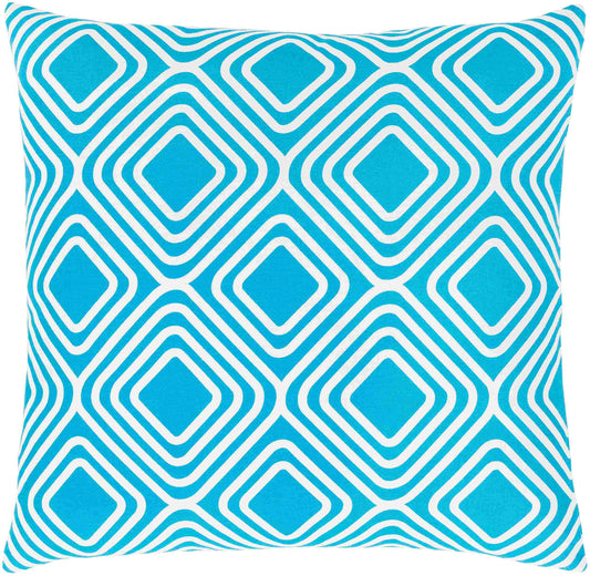 Zegveld Bright Blue Pillow Cover