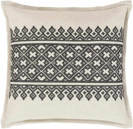 Maasland Black Pillow Cover