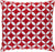 Matena Bright Red Pillow Cover