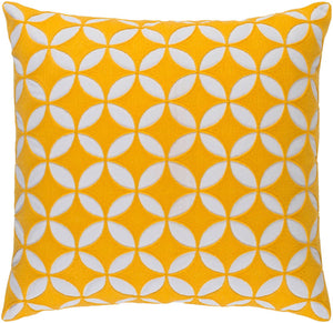 Matena Bright Yellow Pillow Cover