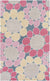 Paonia Modern Bright Pink/Pale Pink Area Rug