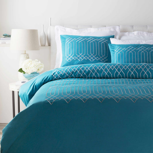Belisce Teal Bedding