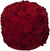 Gfohl Bright Red Pouf