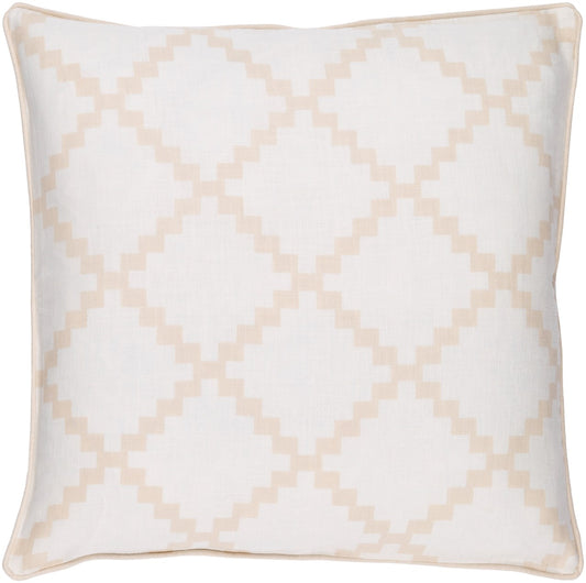 Poeldijk Beige Pillow Cover