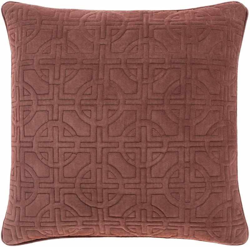 Rozendaal Burgundy Pillow Cover