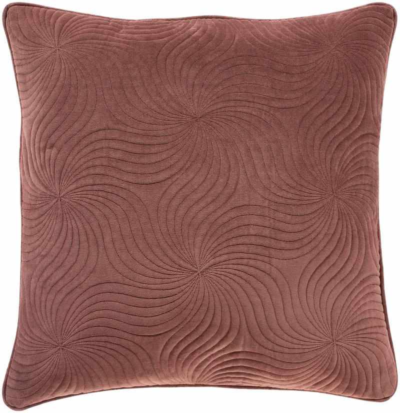 Schiedam Burgundy Pillow Cover