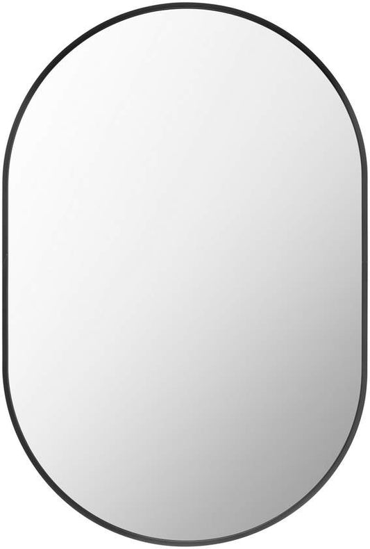 Soyla Modern Black Wall Mirror