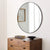 Jarron Modern Black Wall Mirror