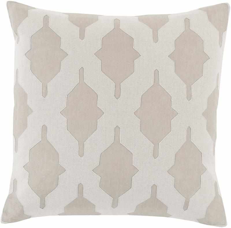 Westmaas Light Gray Pillow Cover