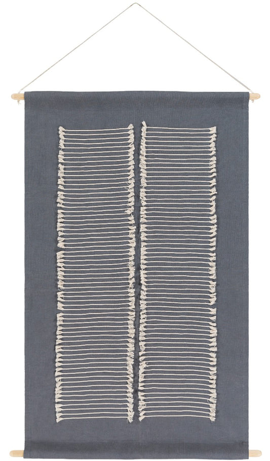 Lassing Charcoal Wall Hanging