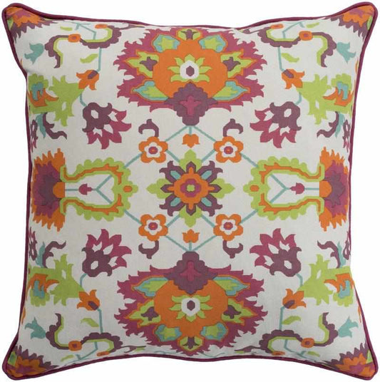Herxen Bright Orange Pillow Cover