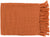 Gleisdorf Burnt Orange Throw