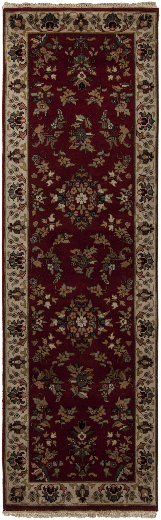 Vona Traditional Red Area Rug