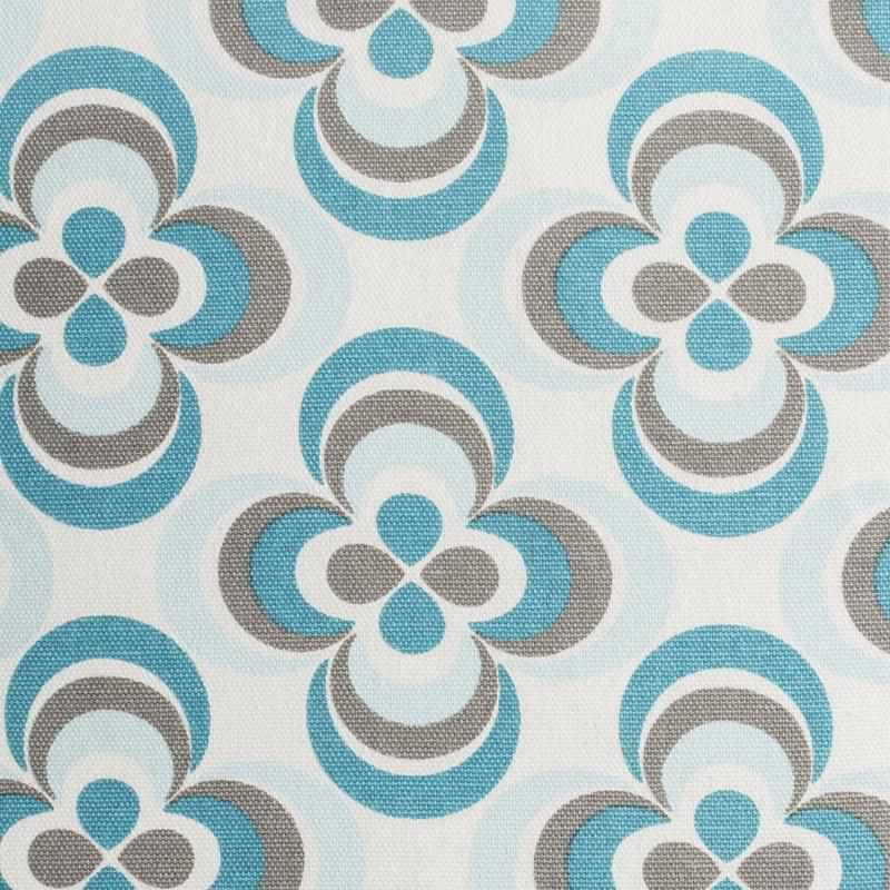 Mander Teal Pillow Cover