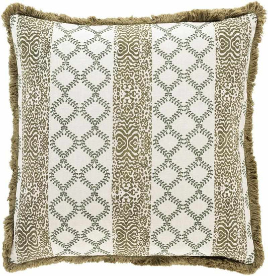 Nijverdal Olive Pillow Cover
