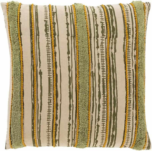 Noordijk Olive Pillow Cover