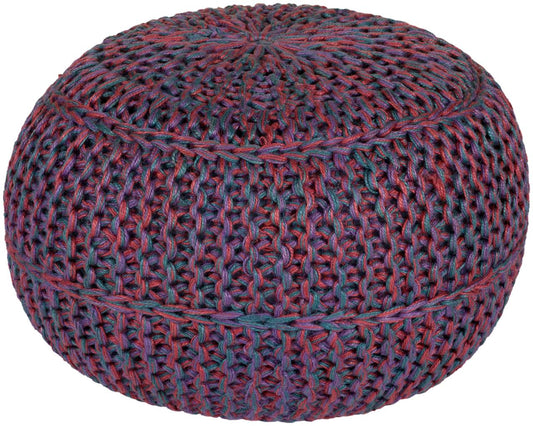 Haringsee Dark Purple Pouf