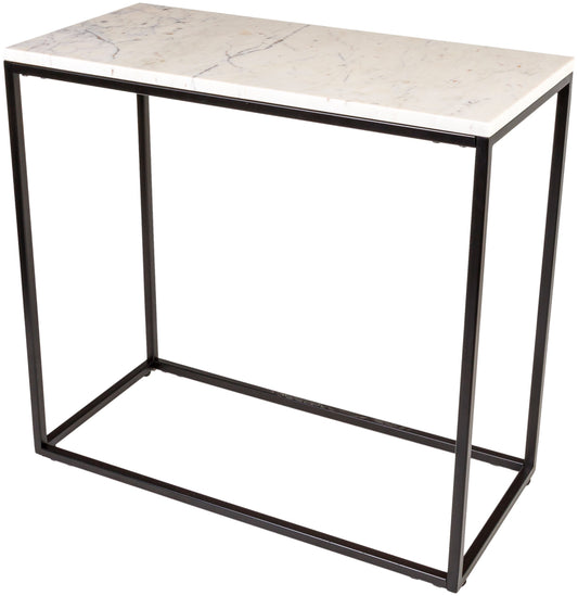 Teuva White End Table