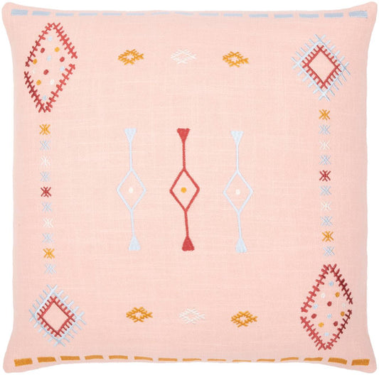 Digeni Pale Pink Pillow Cover